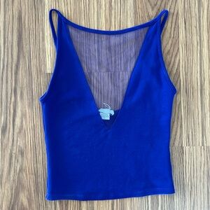 Urban Outfitters Mesh Detail Top Size S